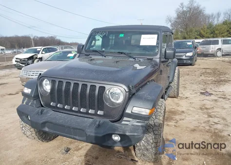 2022 Jeep Wrangler Unlimited Sport S 4X4 from USA, damaged, VIN 1C4HJXDG6NW180234